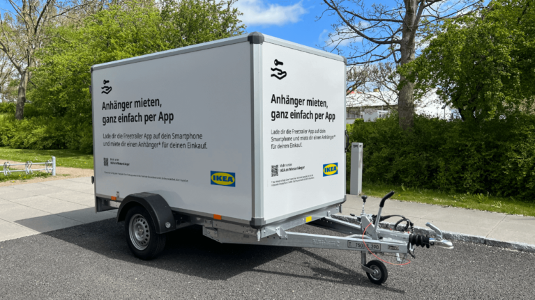 Freetrailer stellt künftig Leihanhänger zur Verfügung