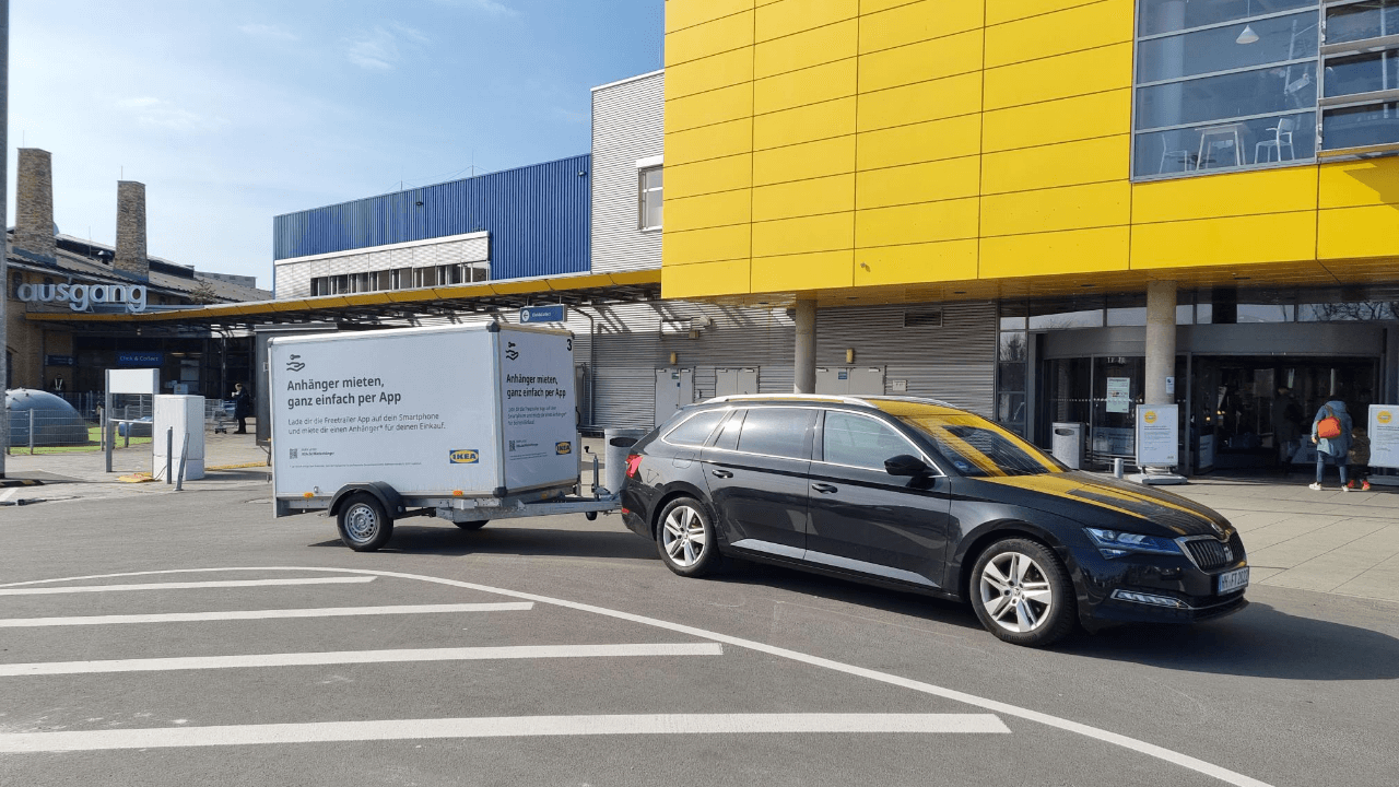 IKEA Kostenlose Leihanhänger