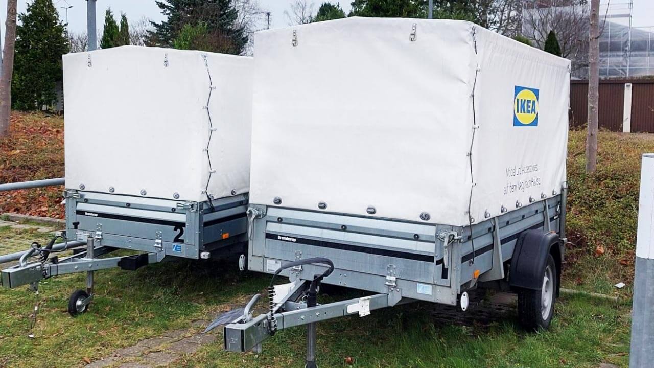 IKEA Rostock mit Freetrailer