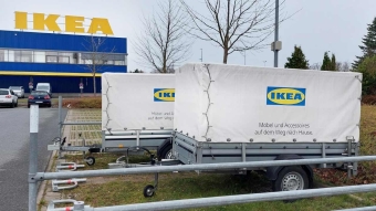 IKEA Rostock mit Freetrailer