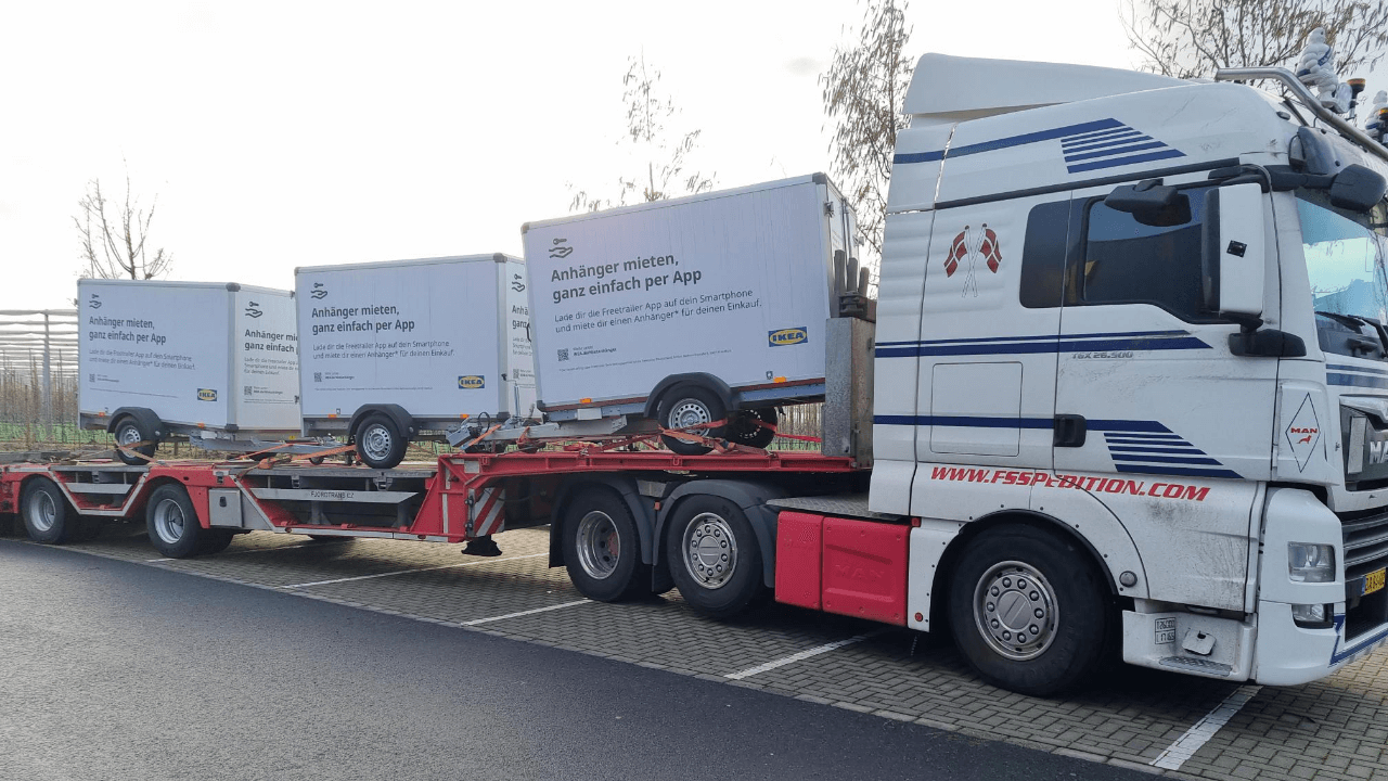 Kostenlose Anhänger zum Leihen für alle Kaarster