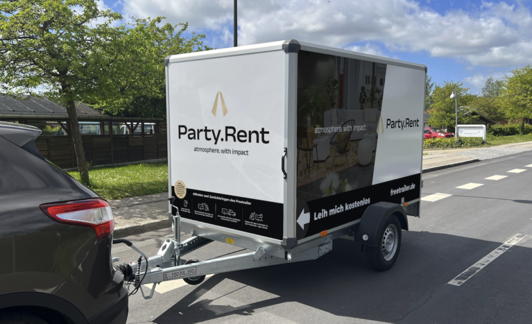 Party Rent Anhänger Mieten