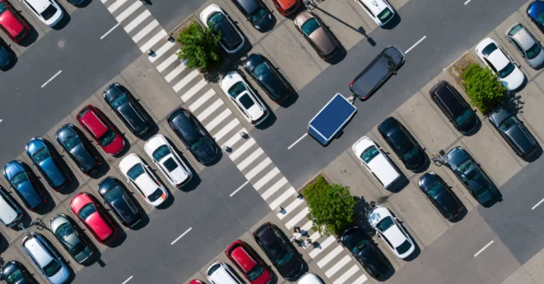 Freetrailer Parking lot Germany
