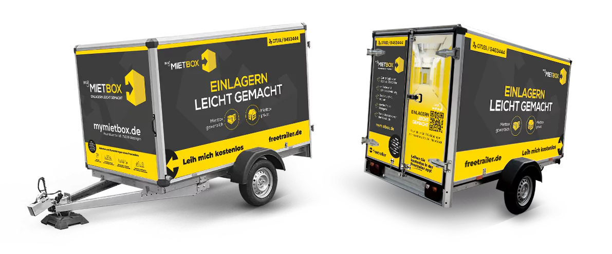 Miete einen Anhänger bei myMIETBOX
