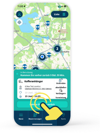 Bringe deinen Freetrailer zurück