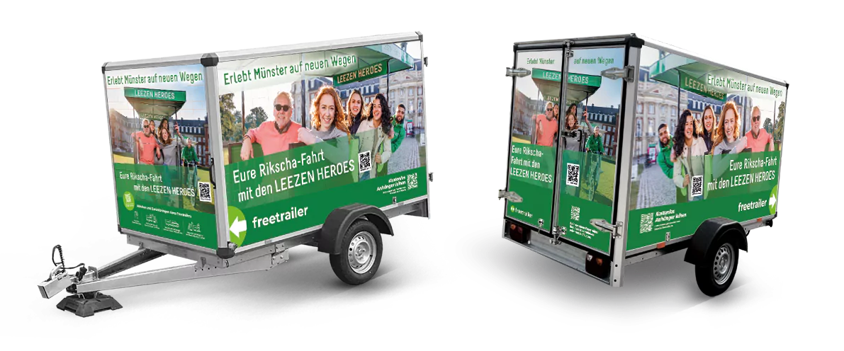 Miete einen Anhänger bei Leezen Heroes