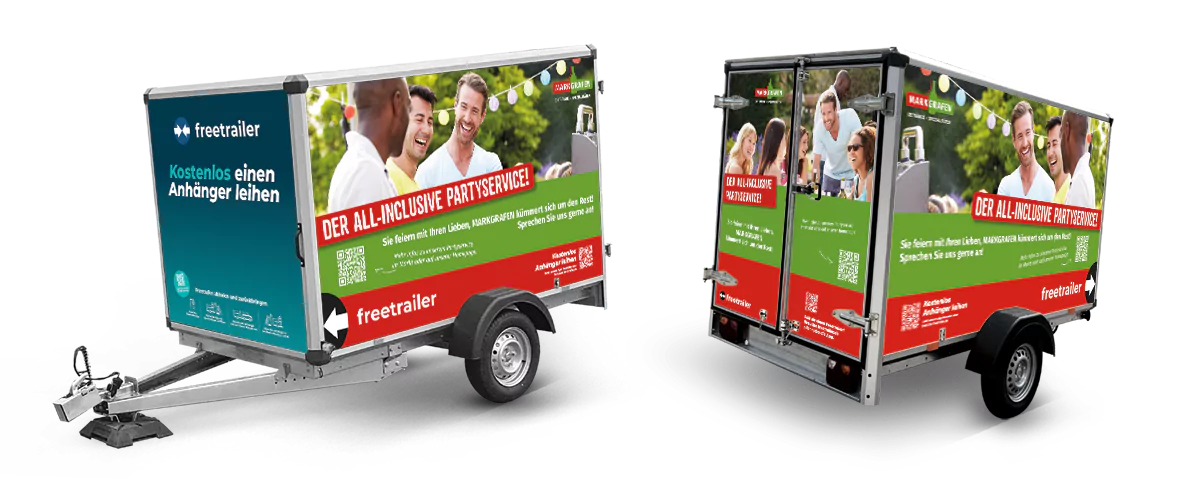 Miete einen Anhänger bei Markgrafen